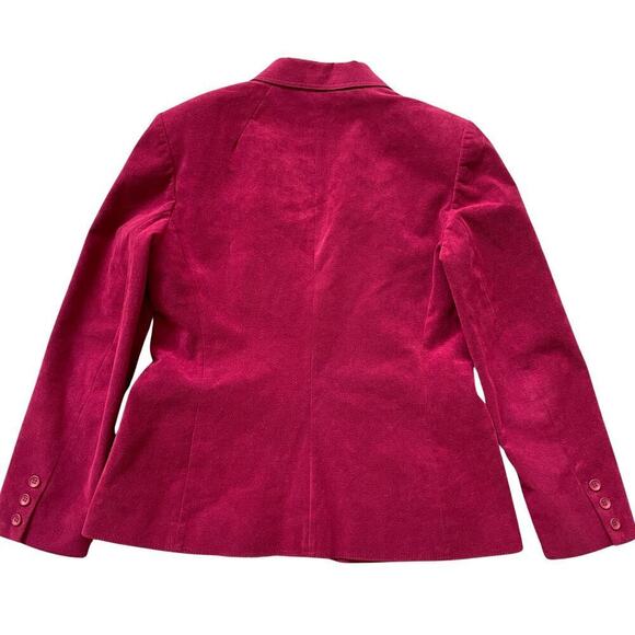 Vintage 70s Lilli Ann Ultrasuede Blazer | Adolph Schuman, Fuchsia, Fits M/L, EUC - Picture 2 of 7